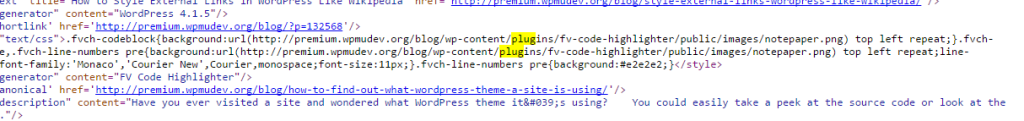 Plugins WordPress en código fuente