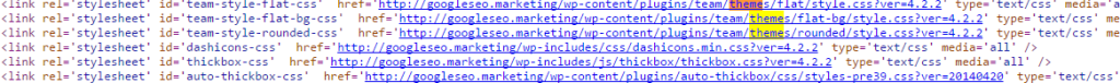 Código Fuente WordPress