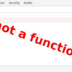 $ is not a function