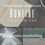 Enviar emails con Bonfire Codeigniter