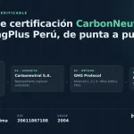 Cadena de certificación CarbonNeutral de HostingPlus Perú